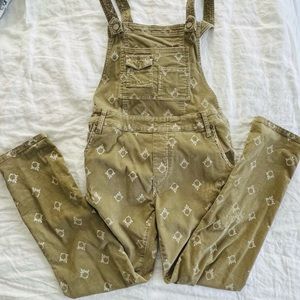 🌿Free People Corduroy Overalls
